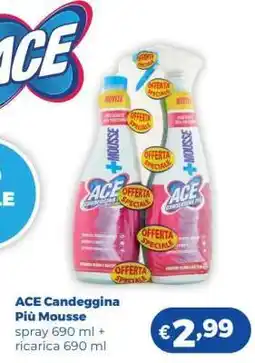 Acqua & Sapone ACE Candeggina Più Mousse offerta