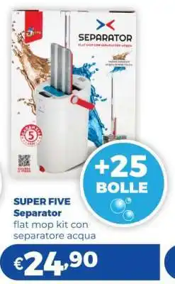 Acqua & Sapone SUPER FIVE Separator offerta