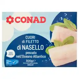 Spazio Conad CUORI DI FILETTO DI NASELLO CONAD offerta