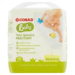 Spazio Conad TELO IGIENICO MULTIUSO CONAD BABY offerta