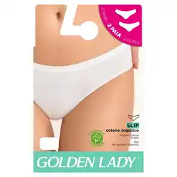 Spazio Conad SET 2 SLIP DONNA GOLDEN LADY offerta