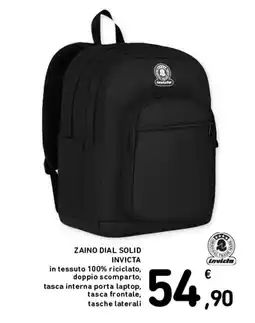 Spazio Conad ZAINO DIAL SOLID INVICTA offerta