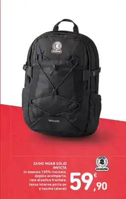 Spazio Conad ZAINO MOAB SOLID INVICTA offerta
