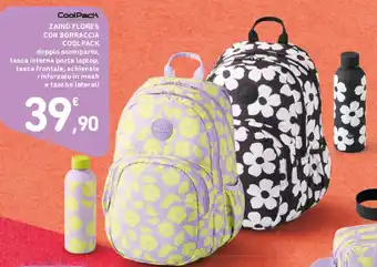 Zaino flores con borraccia CoolPack