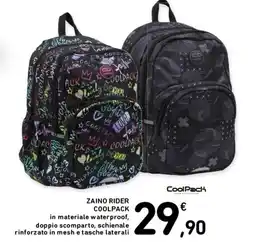 Spazio Conad ZAINO RIDER COOLPACK offerta