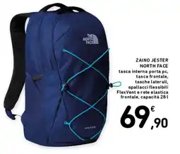 Spazio Conad ZAINO JESTER NORTH FACE offerta