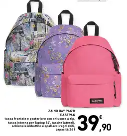 Spazio Conad ZAINO DAY PAK'R EASTPAK offerta