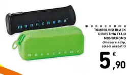 Spazio Conad TOMBOLINO BLACK O BUSTINA FLUO MONOCROMO offerta