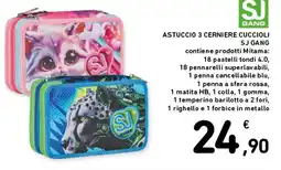 Spazio Conad ASTUCCIO 3 CERNIERE CUCCIOLI SJ GANG offerta
