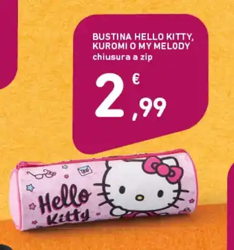 BUSTINA HELLO KITTY, KUROMI O MY MELODY