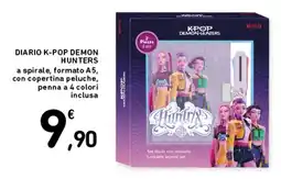 Spazio Conad DIARIO K-POP DEMON HUNTERS offerta