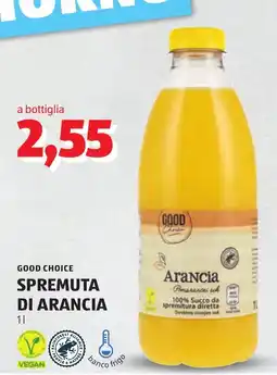 ALDI GOOD CHOICE SPREMUTA DI ARANCIA offerta