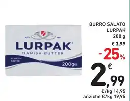 Spazio Conad BURRO SALATO LURPAK offerta