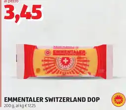 ALDI EMMENTALER SWITZERLAND DOP offerta