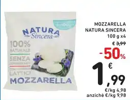 Spazio Conad MOZZARELLA NATURA SINCERA offerta