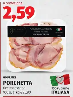 ALDI GOURMET PORCHETTA offerta