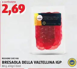 ALDI Bresaola della Valtellina IGP offerta