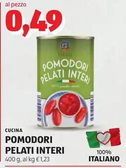 ALDI POMODORI PELATI INTERI offerta