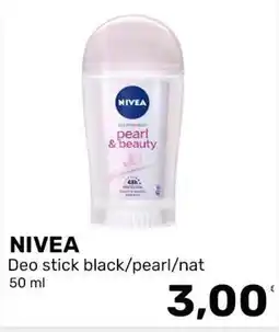 Iper Tosano NIVEA Deo stick black/pearl/nat offerta