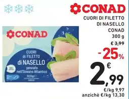 Spazio Conad CONAD CUORI DI FILETTO DI NASELLO offerta