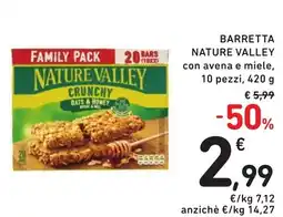 Spazio Conad BARRETTA NATURE VALLEY offerta