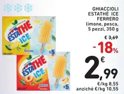 Spazio Conad Ghiaccioli Estathé Ice Ferrero offerta