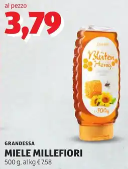 ALDI GRANDESSA MIELE MILLEFIORI offerta