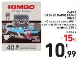 Spazio Conad Caffè Intenso Napoletano Kimbo offerta
