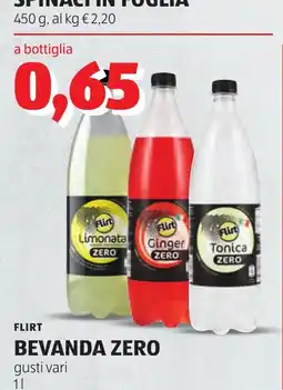 ALDI FLIRT BEVANDA ZERO offerta