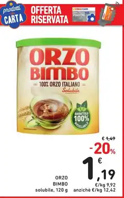 Spazio Conad ORZO BIMBO offerta