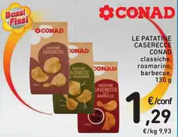 Spazio Conad Patatine Caserecce CONAD offerta