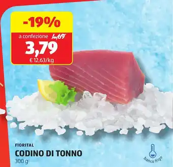 ALDI Fiorital Codino di Tonno offerta