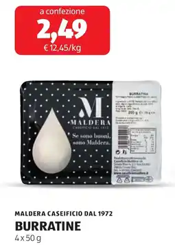 ALDI BURRATINE Maldera offerta