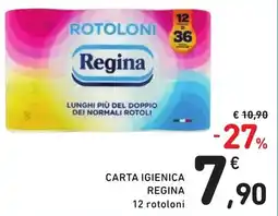 Spazio Conad CARTA IGIENICA REGINA offerta