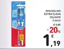 Spazio Conad SPAZZOLINO EXTRA CLEAN COLGATE offerta