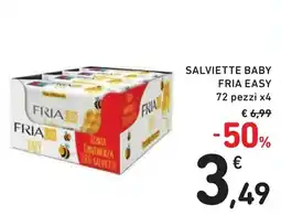 Spazio Conad Salviette Baby Fria Easy offerta