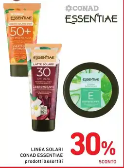 Spazio Conad Linea solari conad essentiae offerta