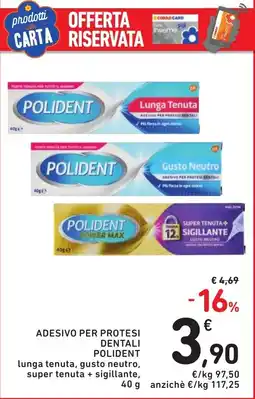 Spazio Conad Adesivo per protesi dentali Polident offerta