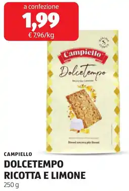 ALDI Campiello Dolcetempo Ricotta e Limone offerta