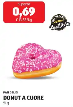 ALDI DONUT A CUORE offerta