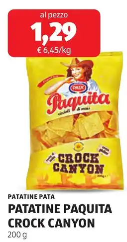 ALDI PATATINE PAQUITA CROCK CANYON offerta