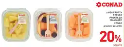 Spazio Conad Linea frutta fresca pronta da mangiare conad offerta