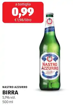 ALDI NASTRO AZZURRO BIRRA offerta