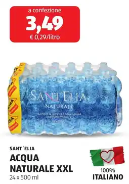 ALDI SANT'ELIA ACQUA NATURALE XXL offerta