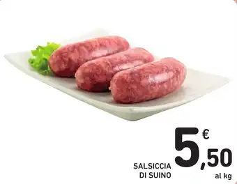 Spazio Conad SALSICCIA DI SUINO offerta