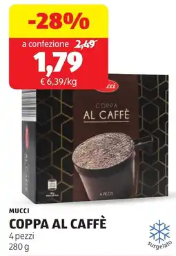 ALDI MUCCI COPPA AL CAFFÈ offerta