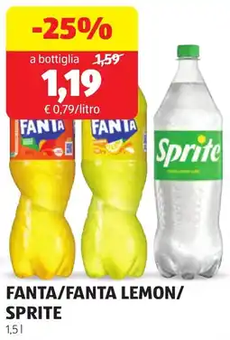 ALDI FANTA/FANTA LEMON/SPRITE offerta
