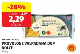 ALDI PROVOLONE VALPADANA DOP DOLCE offerta