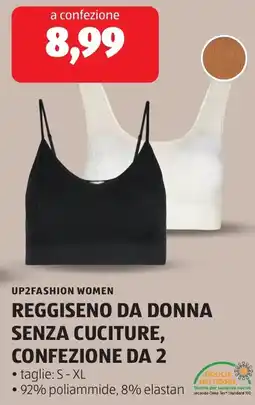 ALDI Up2fashion women reggiseno da donna senza cuciture offerta