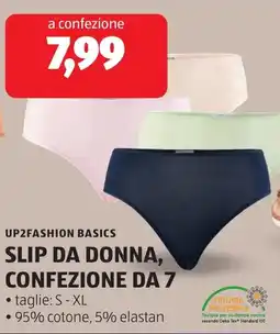 ALDI Up2fashion basics slip da donna offerta